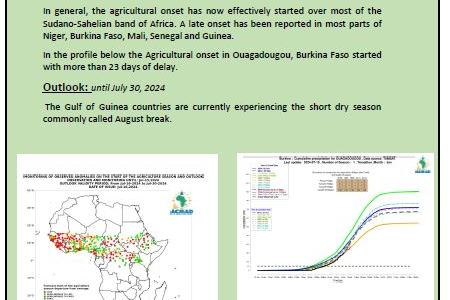 ACMAD Seasonal Forecast Map