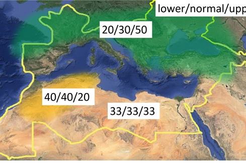 MEDCOF Seasonal Forecast Map (NDJ)